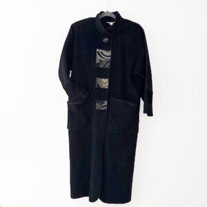 Vintage Gloria Walsh long wool coat